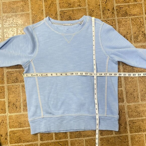Tommy Bahama Blue Tobago Bay Crew Neck Sweatshirt - Picture 11 of 11